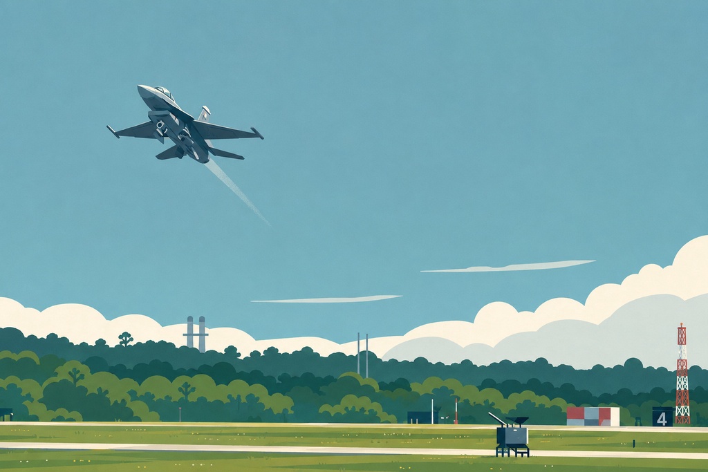 DARPA把一架普通F-16改装成AI战机，完成自主空战飞行测试